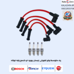 پک متوسط وایر تقویتی نیسان یورو 4 و شمع پایه کوتاه